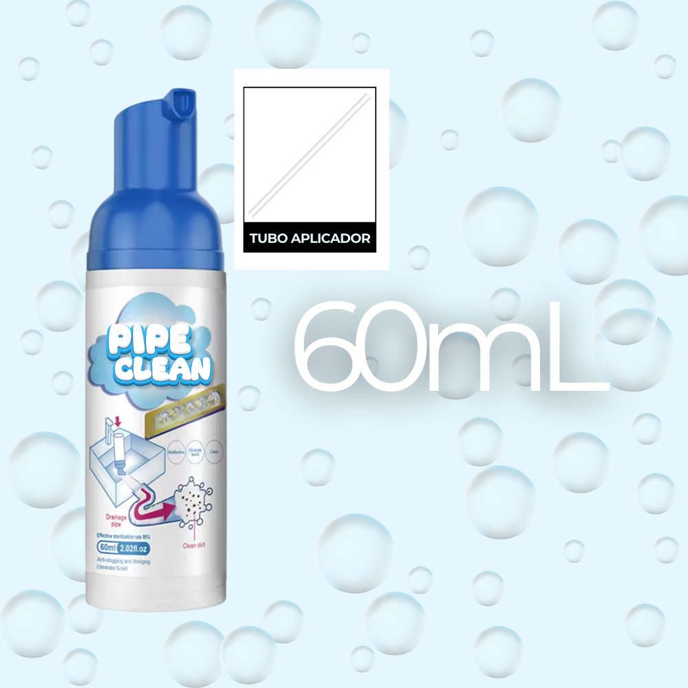 PipeClean | Espuma limpiadora de tuberías