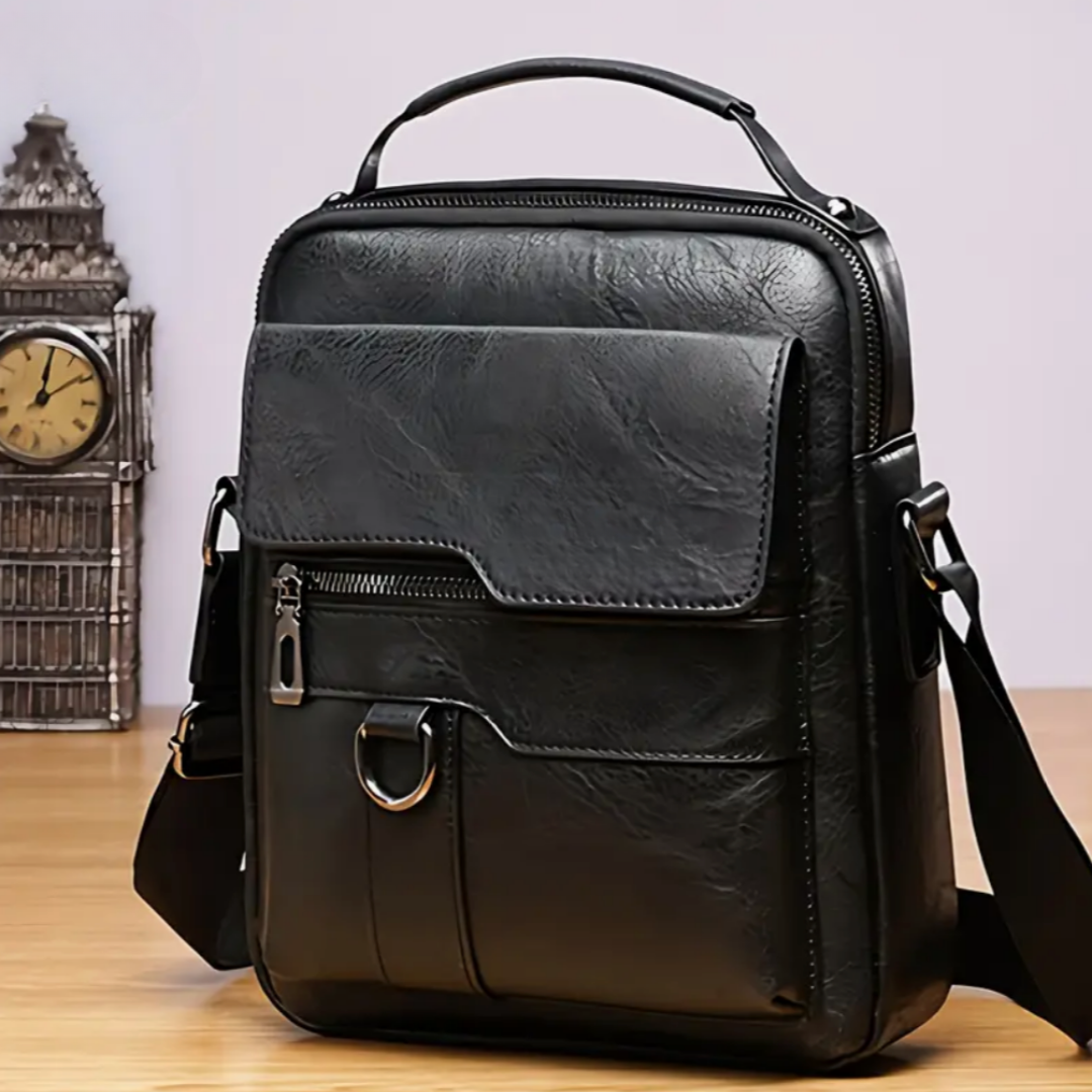 Roxton™: Bandolera de cuero para hombre