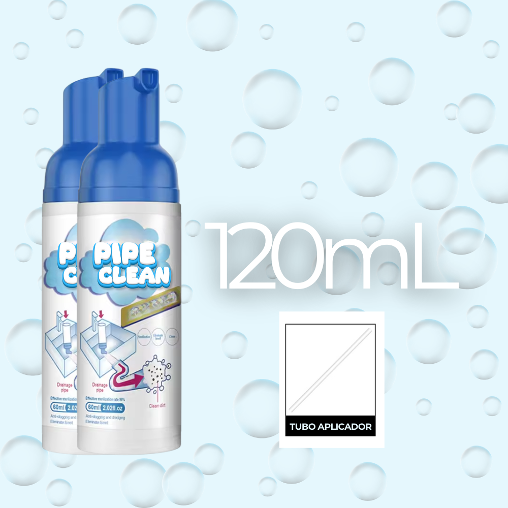 PipeClean | Espuma limpiadora de tuberías
