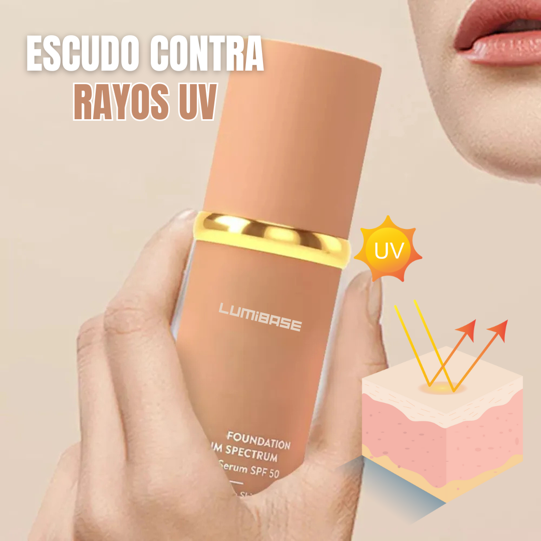 LumiBase™ | Base de maquillaje con protección solar UV