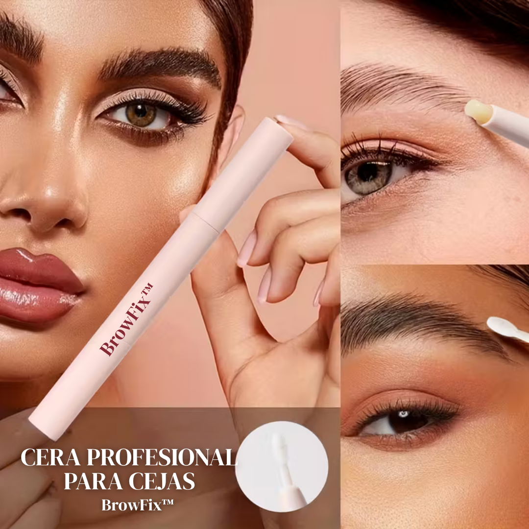 BrowFix| Cera Profesional para Cejas Perfectas Todo el Día