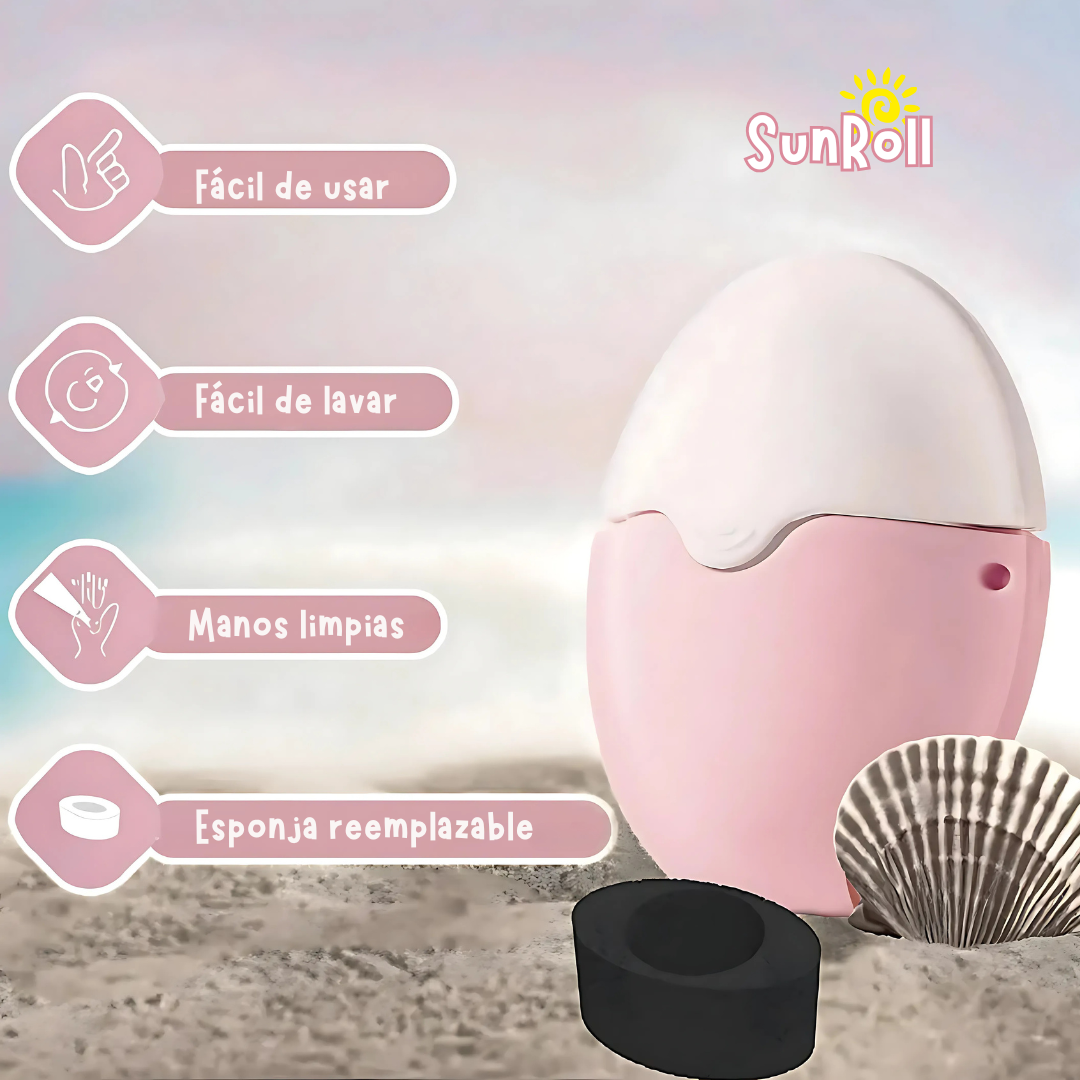 SunRoll: Aplicador de crema solar Roll-On