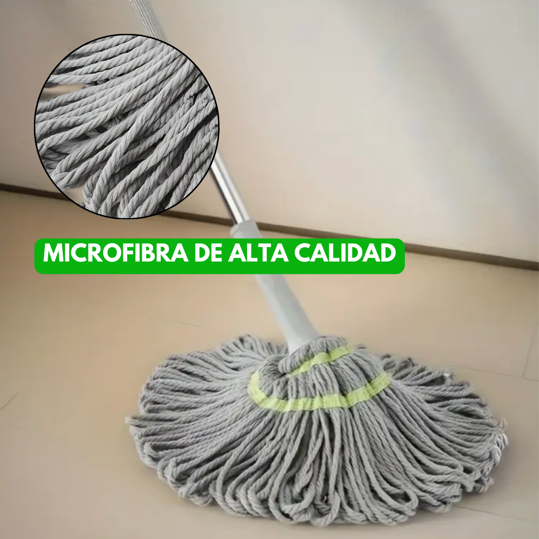 SpinFreg: Fregona giratoria de ultrasecado