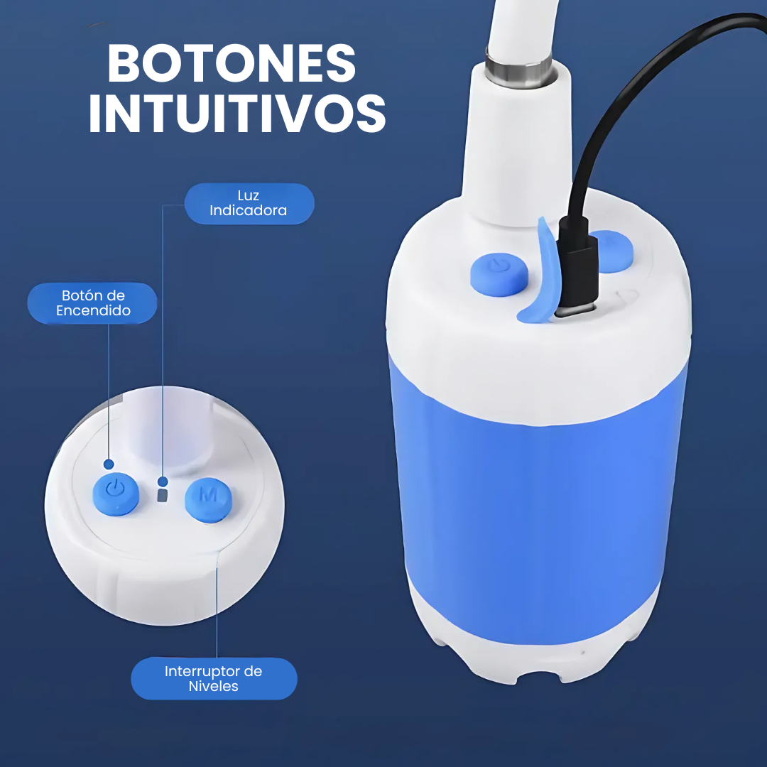 EasyShower: Ducha portátil recargable