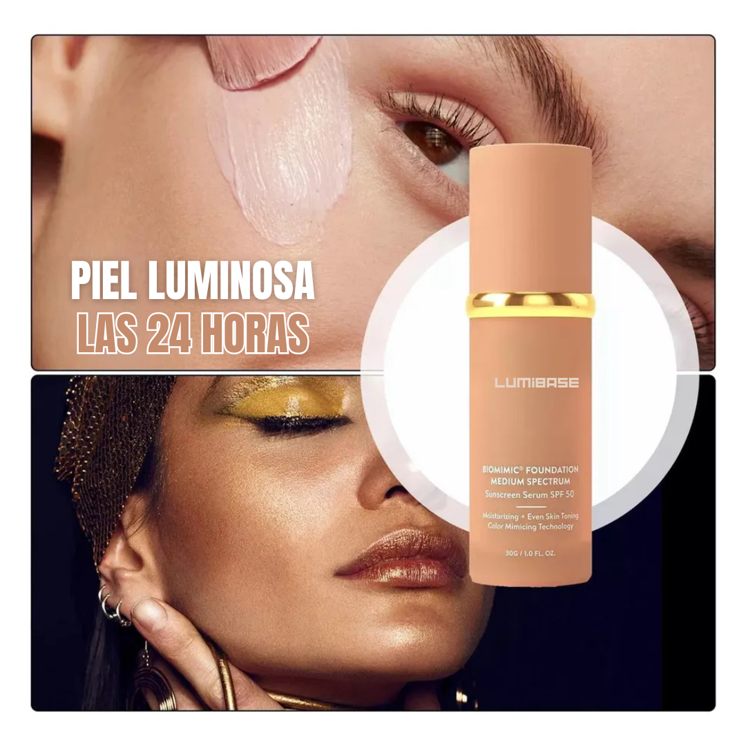 LumiBase™ | Base de maquillaje con protección solar UV