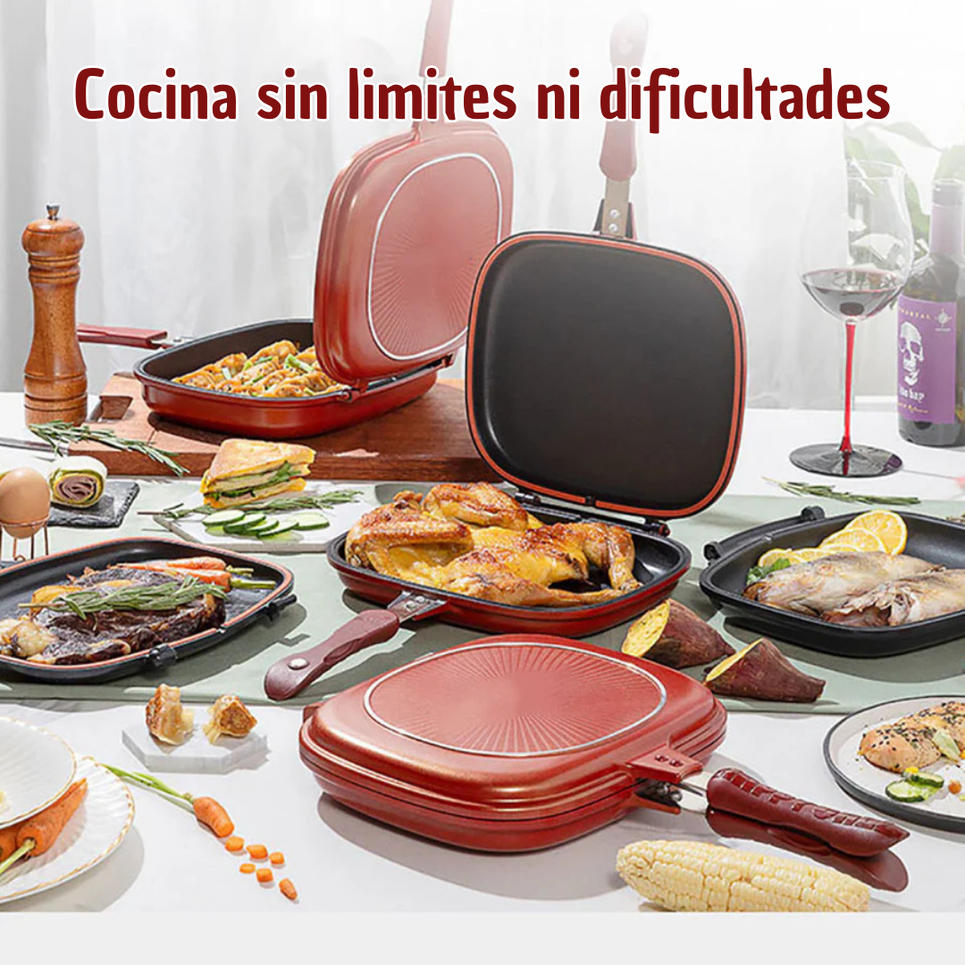 FlipCook: Sartén Reversible Multifunción