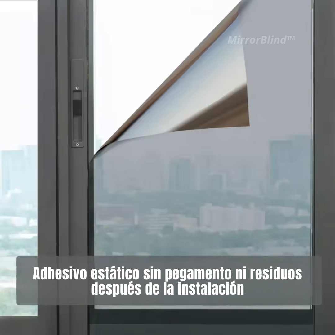 MirrorBlind: Film de Bloqueo Solar y Privacidad