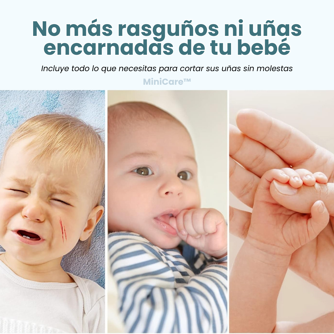 MiniCare: Lima eléctrica 6 en 1 Segura para Bebés