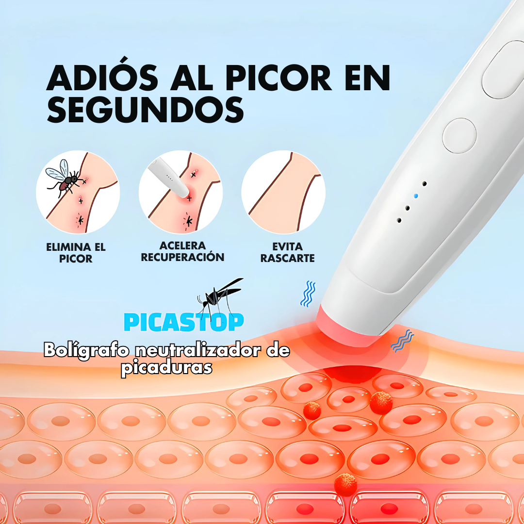 PicaStop: Bolígrafo neutralizador de picaduras