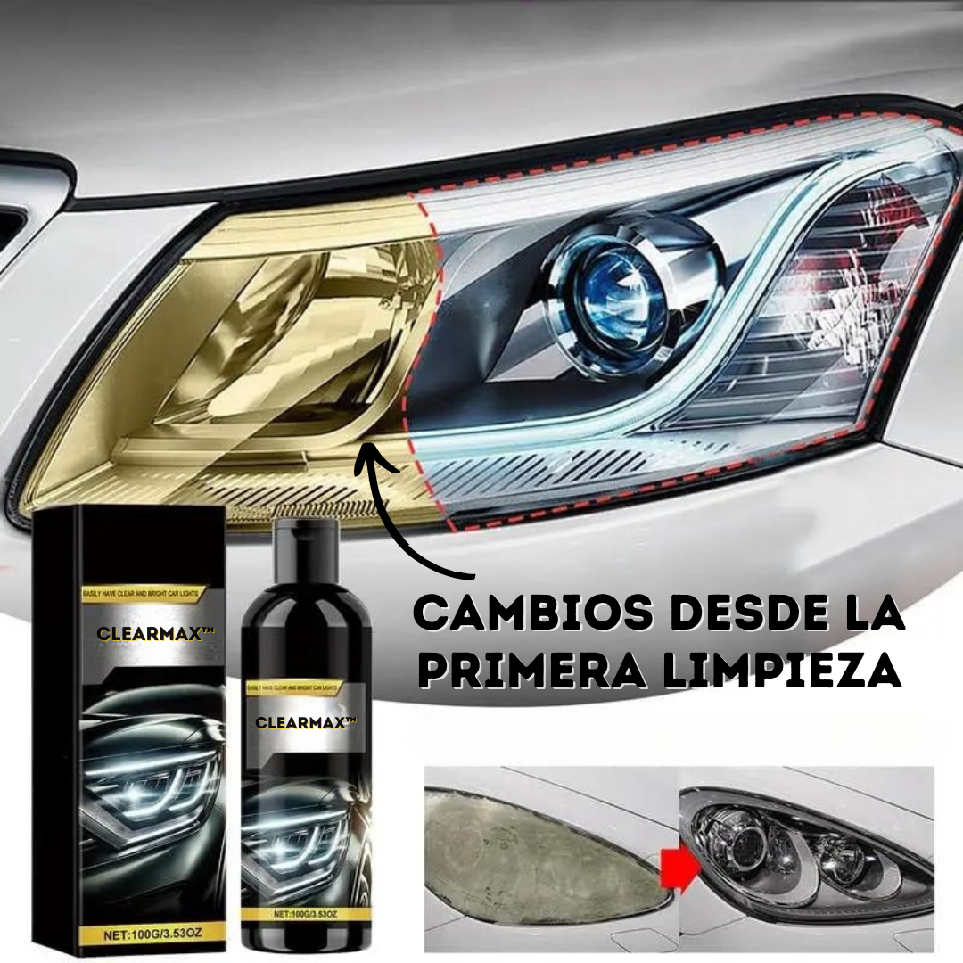ClearMax| Crema Pulidora y Restauradora de Faros