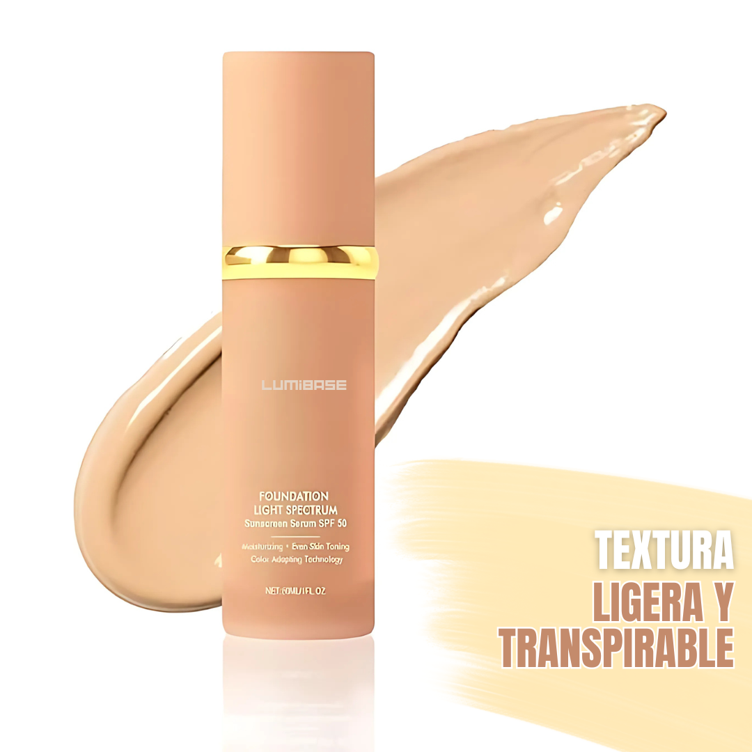 LumiBase™ | Base de maquillaje con protección solar UV