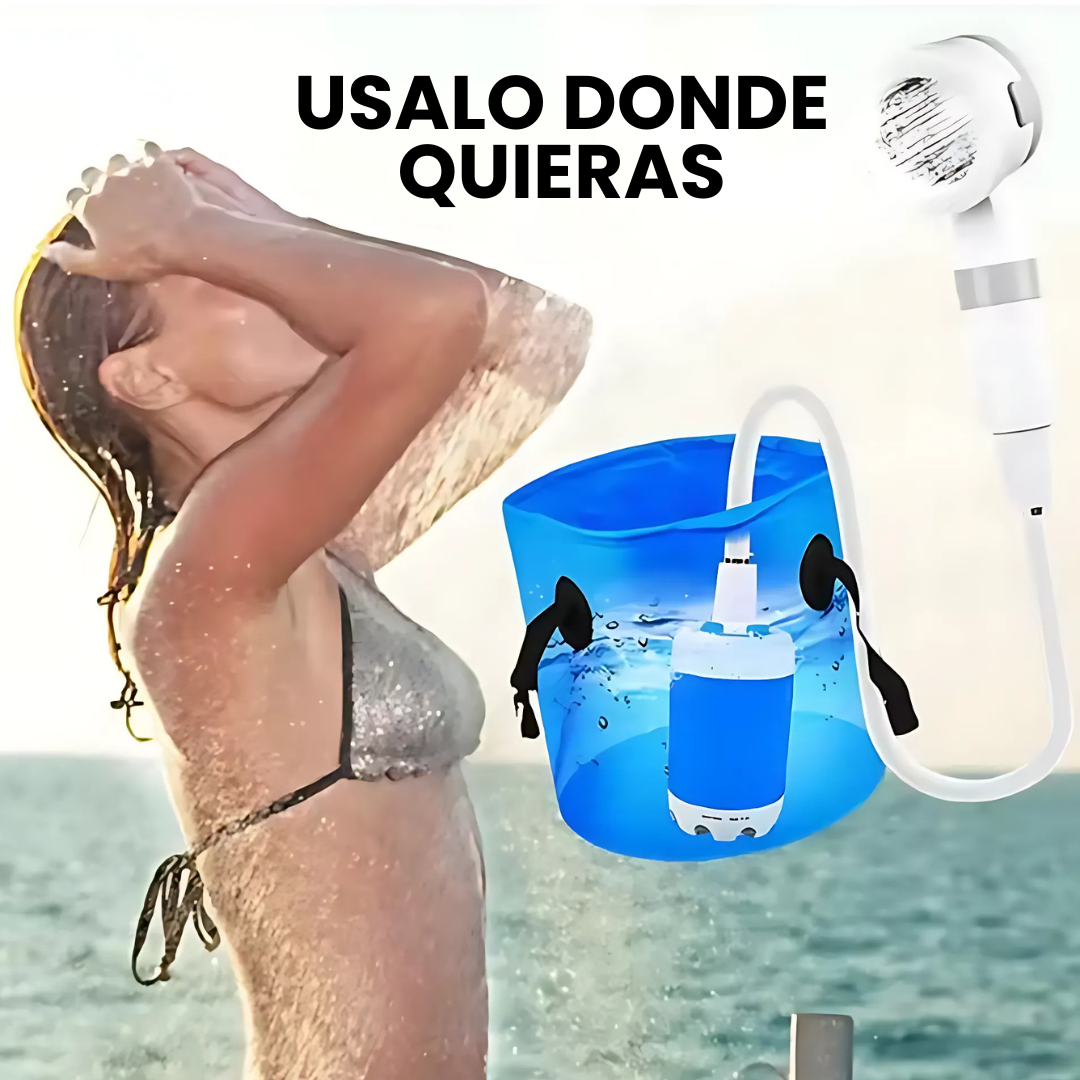 EasyShower: Ducha portátil recargable
