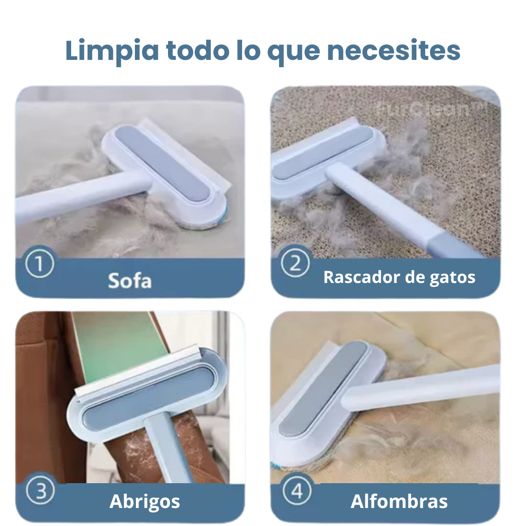 FurClean: Cepillo atrapapelos 3 en 1