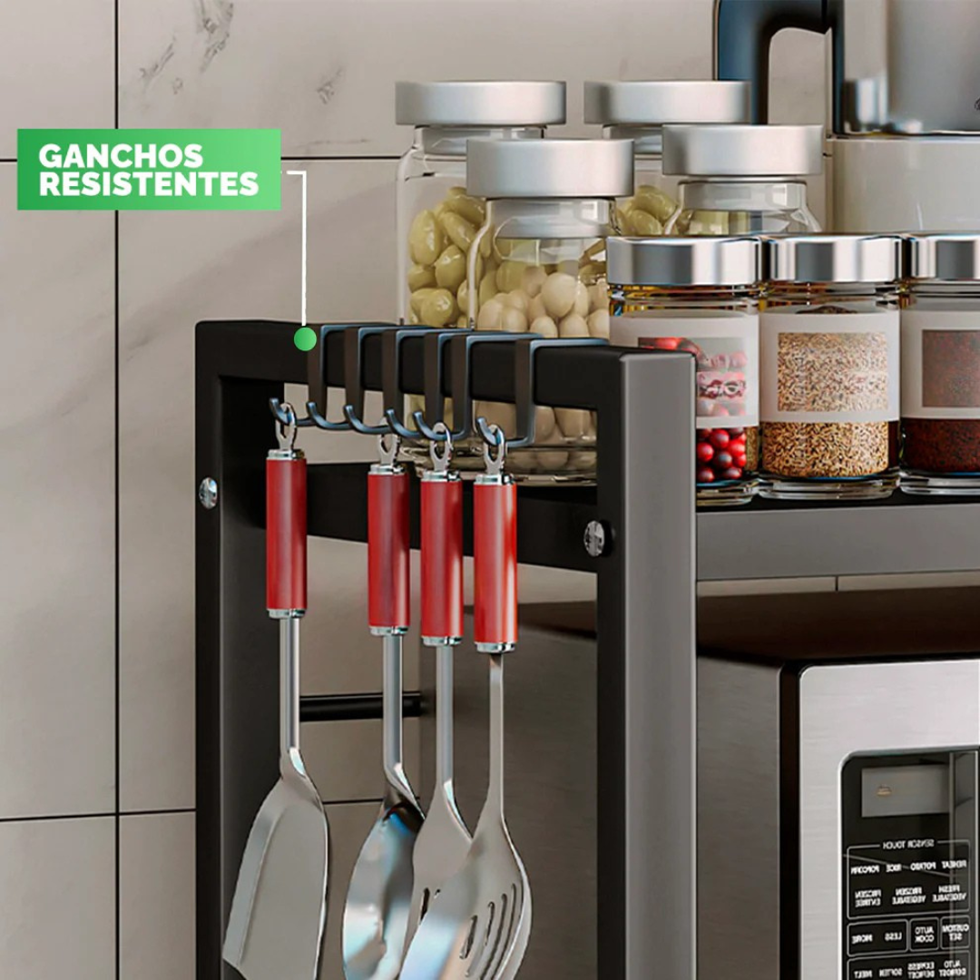 KitchenMax: El Estante Inteligente que Transforma tu Cocina