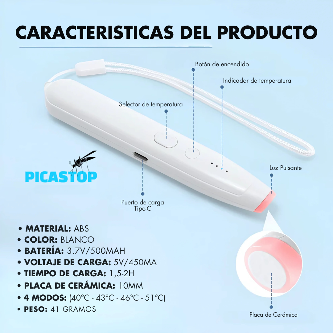 PicaStop: Bolígrafo neutralizador de picaduras