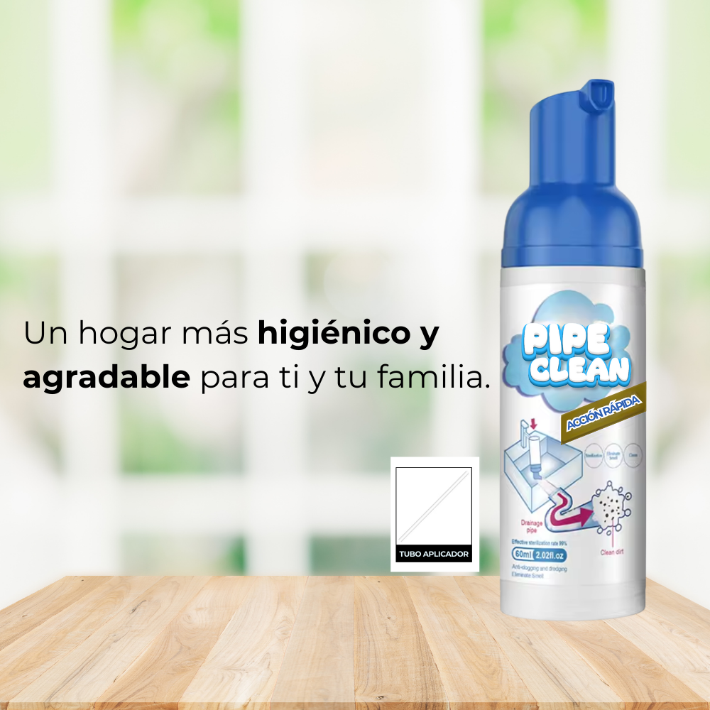 PipeClean | Espuma limpiadora de tuberías
