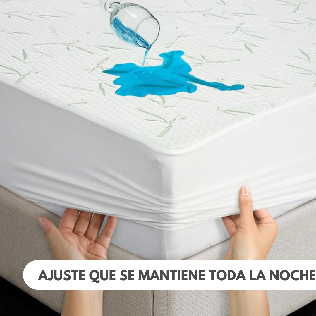 BambuGuard – Protector de Colchón Impermeable, Antiácaros y Transpirable