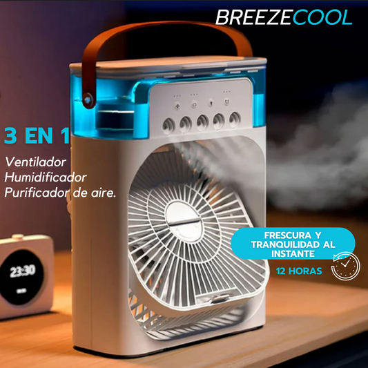 BreezeCool Ventilador humidificador
