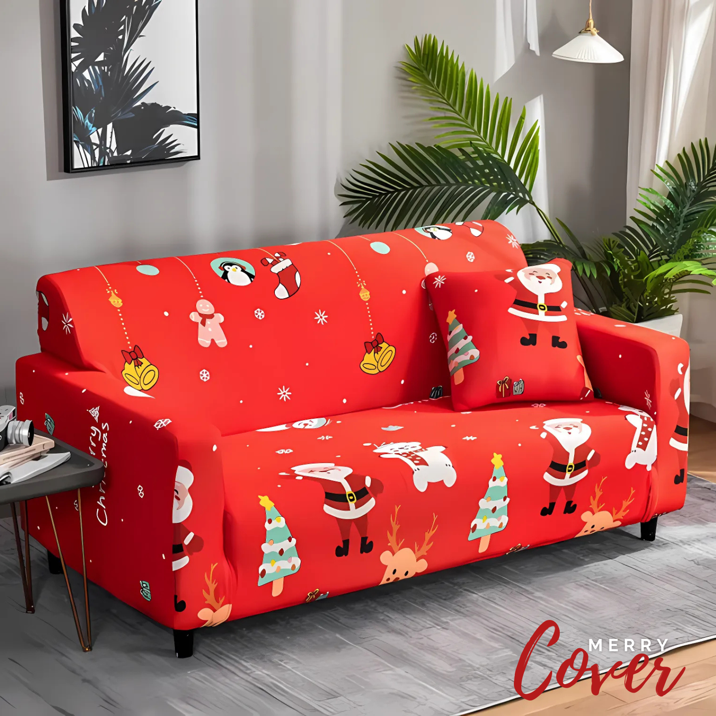 MerryCover: Funda de sofá navideña