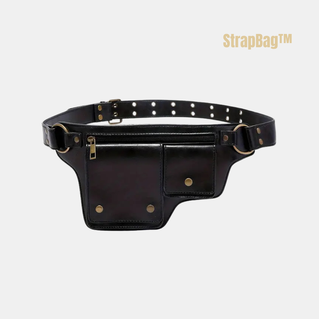StrapBag: Cartuchera Ajustable de Piel