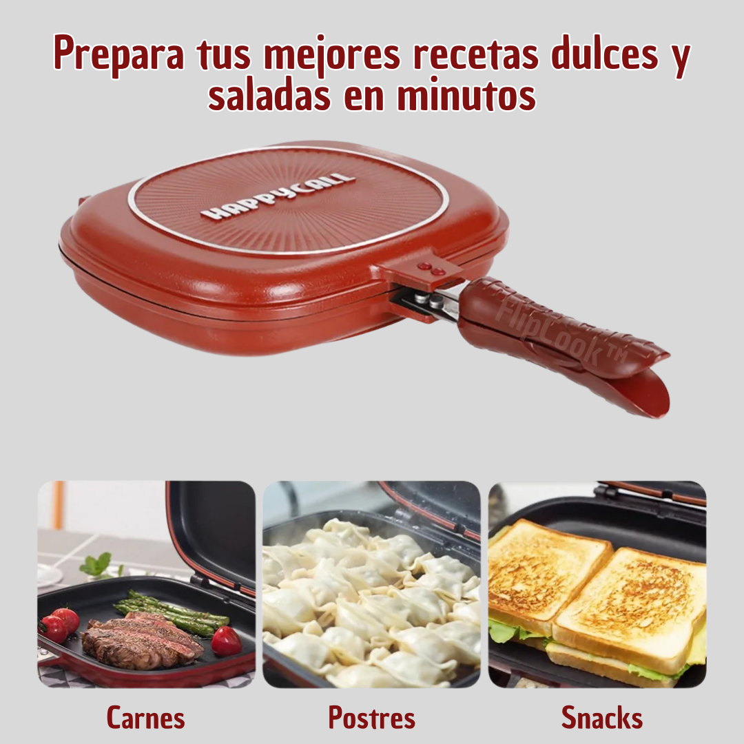 FlipCook: Sartén Reversible Multifunción