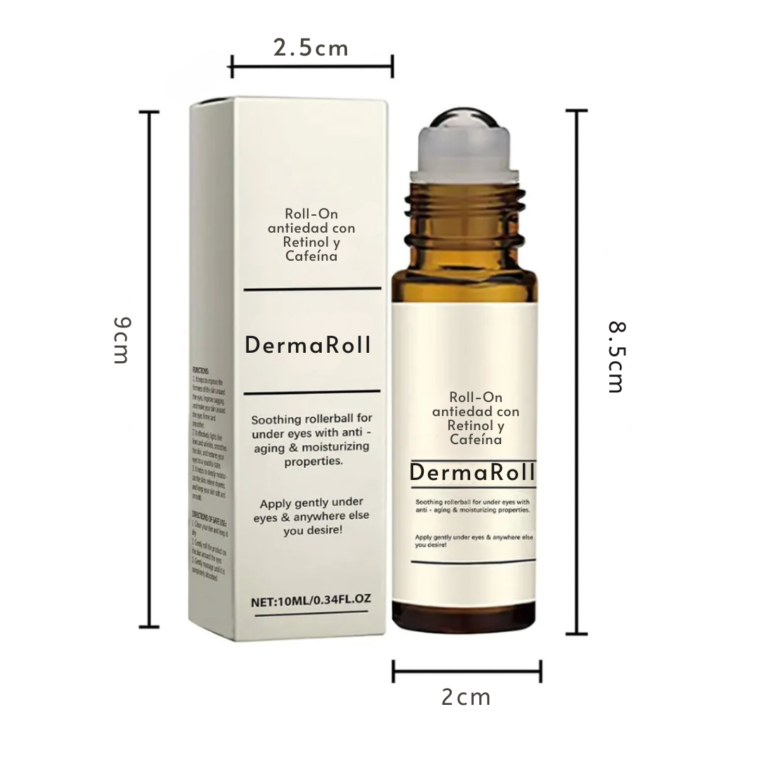 DermaRoll | Roll-On antiedad con Retinol y Cafeína