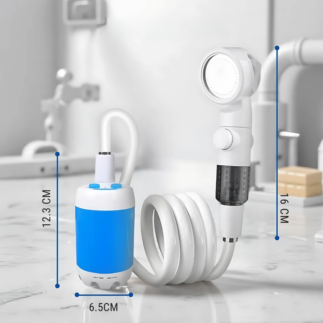 EasyShower: Ducha portátil recargable