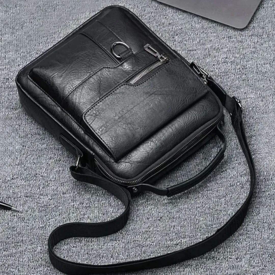 Roxton™: Bandolera de cuero para hombre