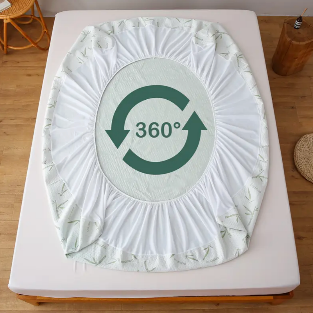 BambuGuard – Protector de Colchón Impermeable, Antiácaros y Transpirable