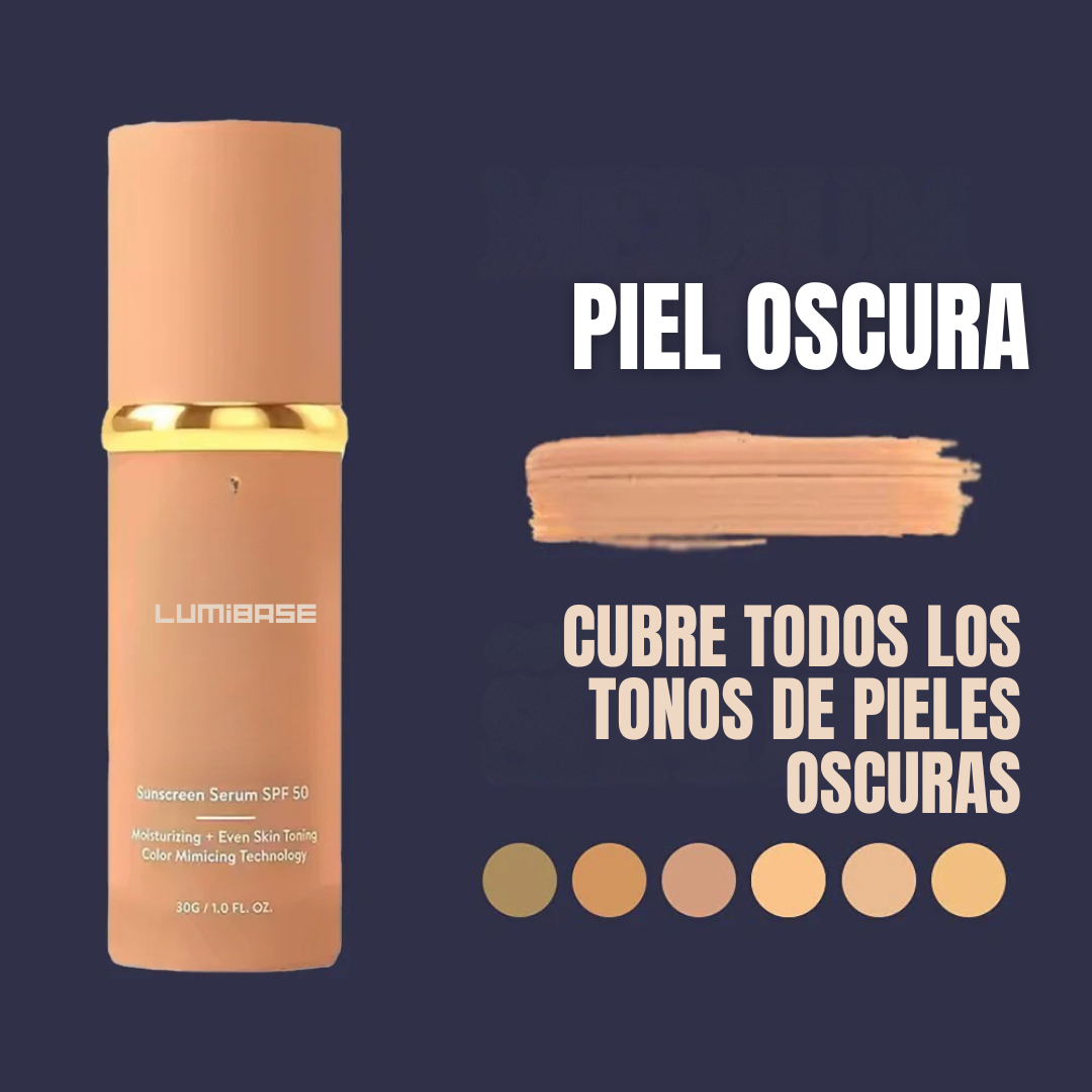 LumiBase™ | Base de maquillaje con protección solar UV