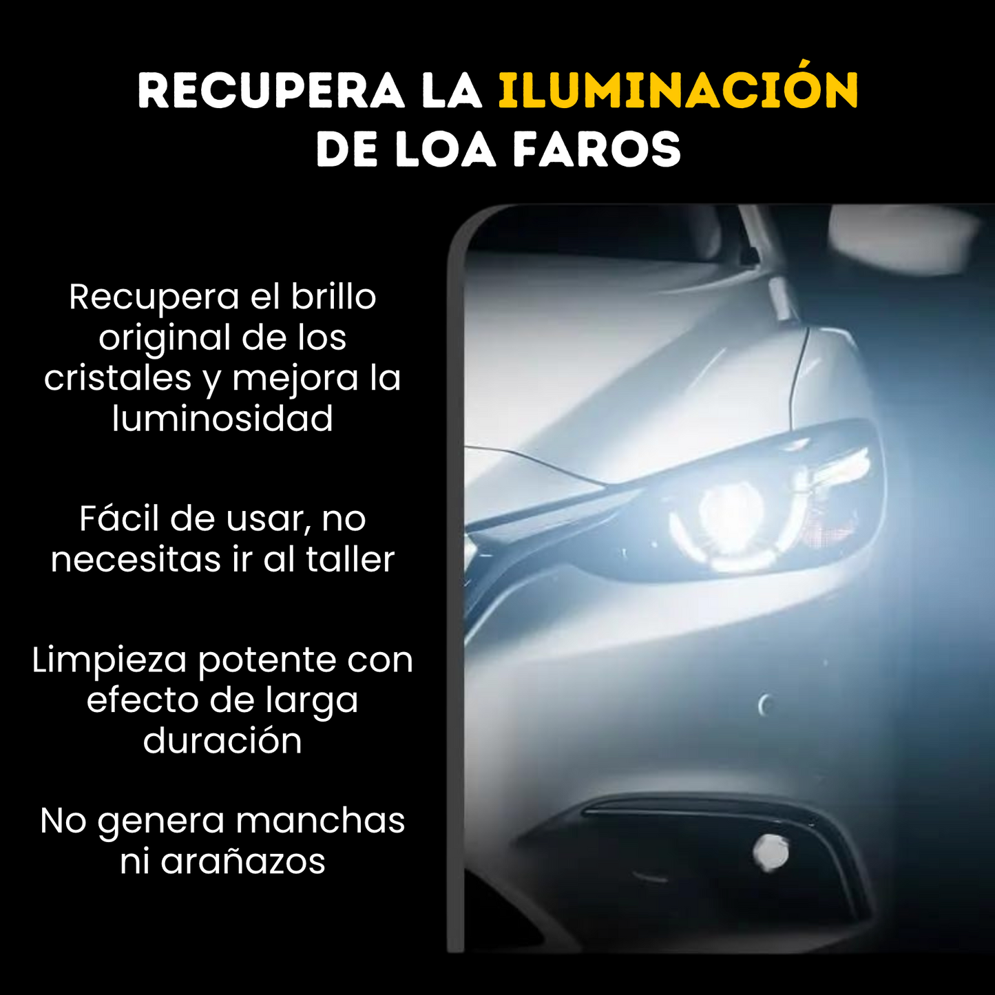 ClearMax| Crema Pulidora y Restauradora de Faros