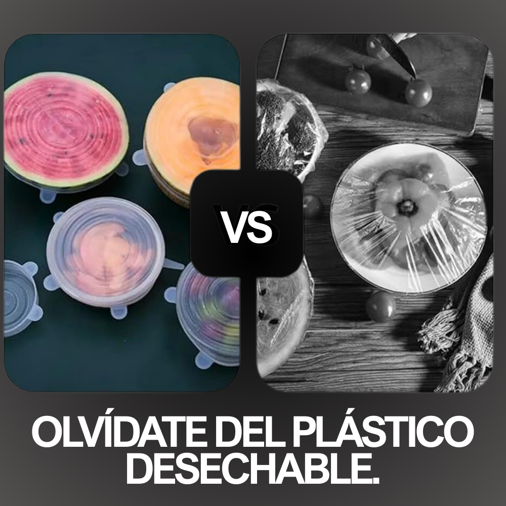 FreshFood | Fundas de silicona. Alarga la vida de tus alimentos