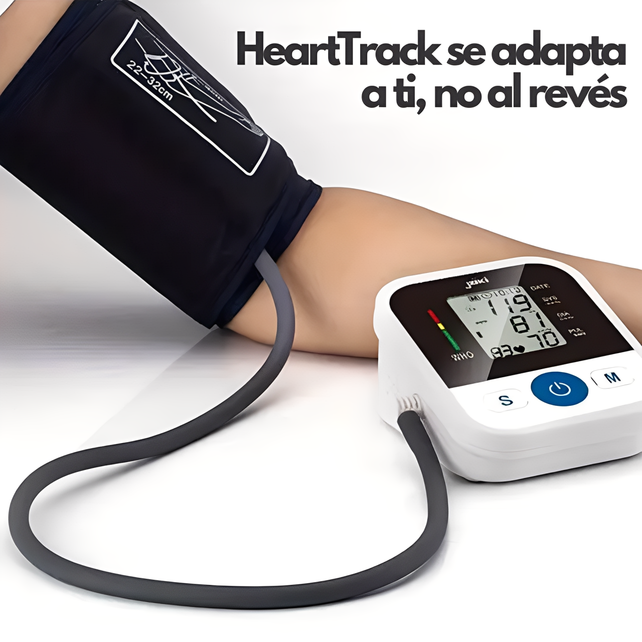 HeartTrack™ – Tensiómetro Digital de Brazo