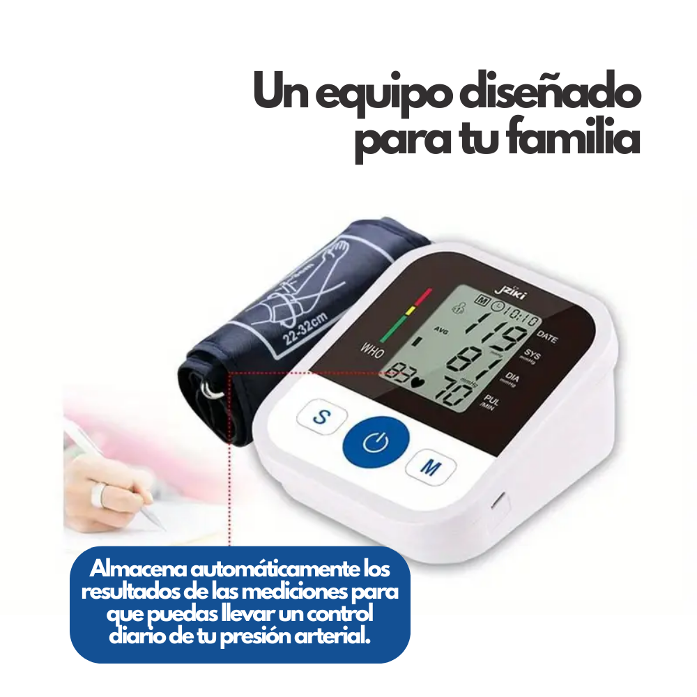 HeartTrack™ – Tensiómetro Digital de Brazo