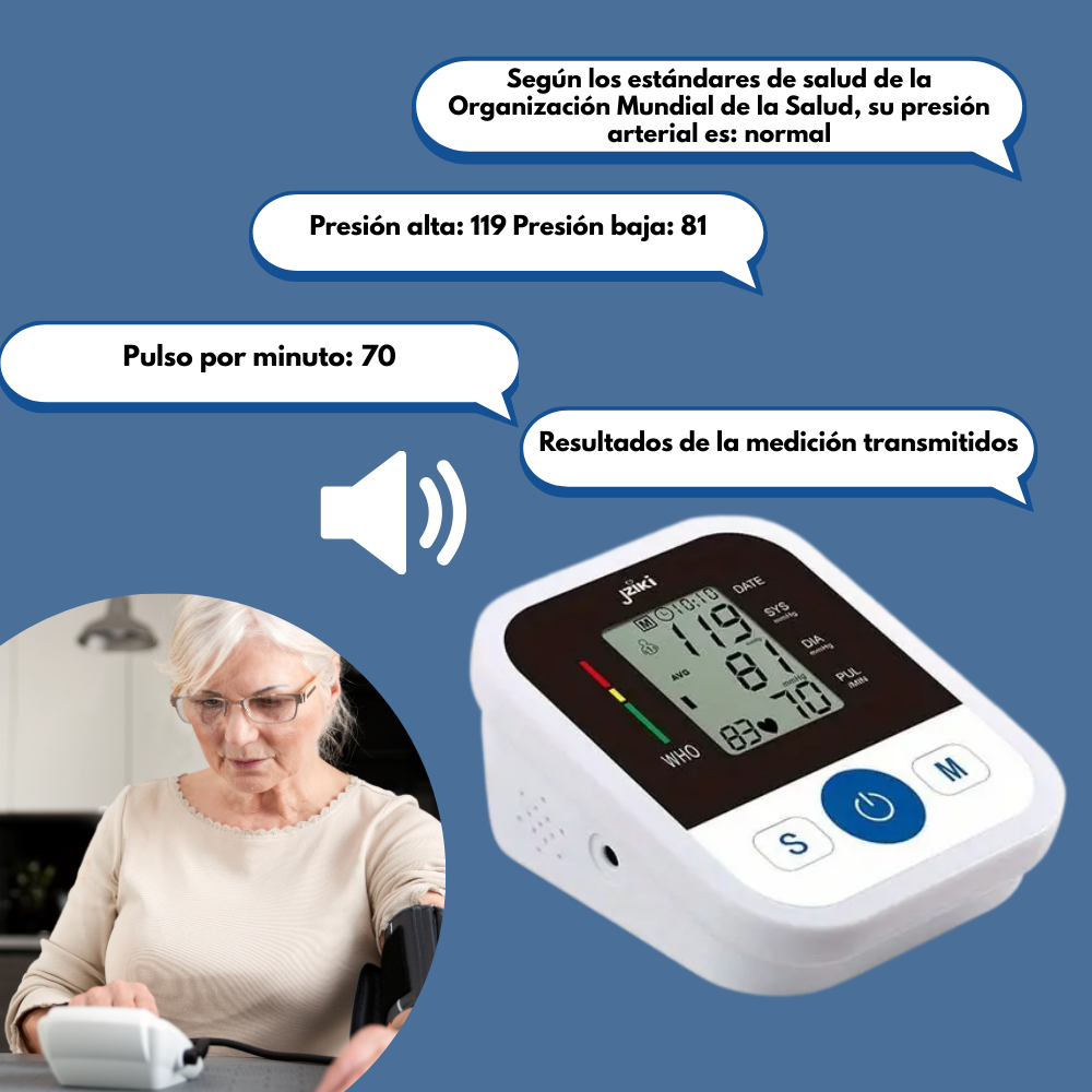 HeartTrack™ – Tensiómetro Digital de Brazo
