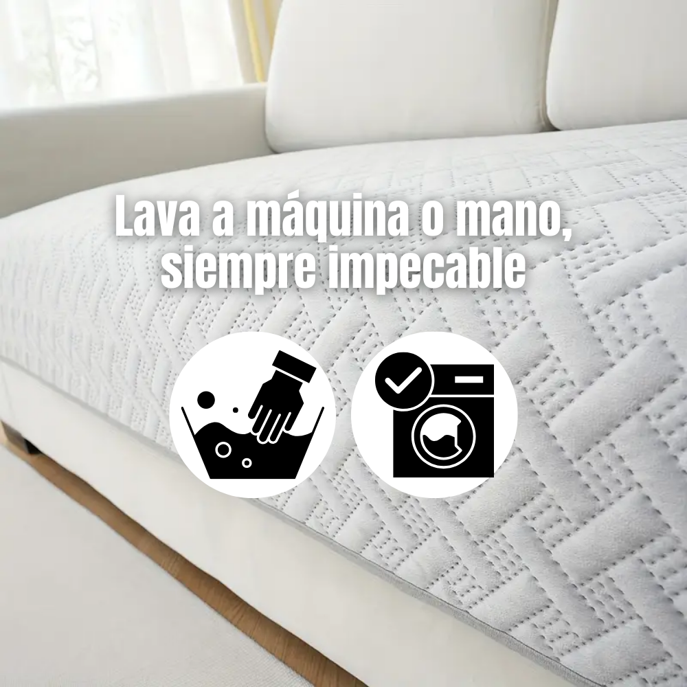 HomeShield™ – Protector Impermeable y Antipelos para Sofá