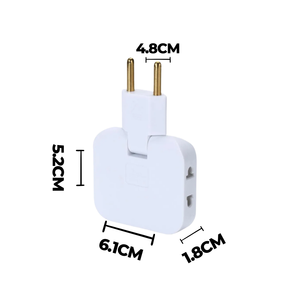 PowerLink™ – Enchufe Múltiple Plano & Compacto