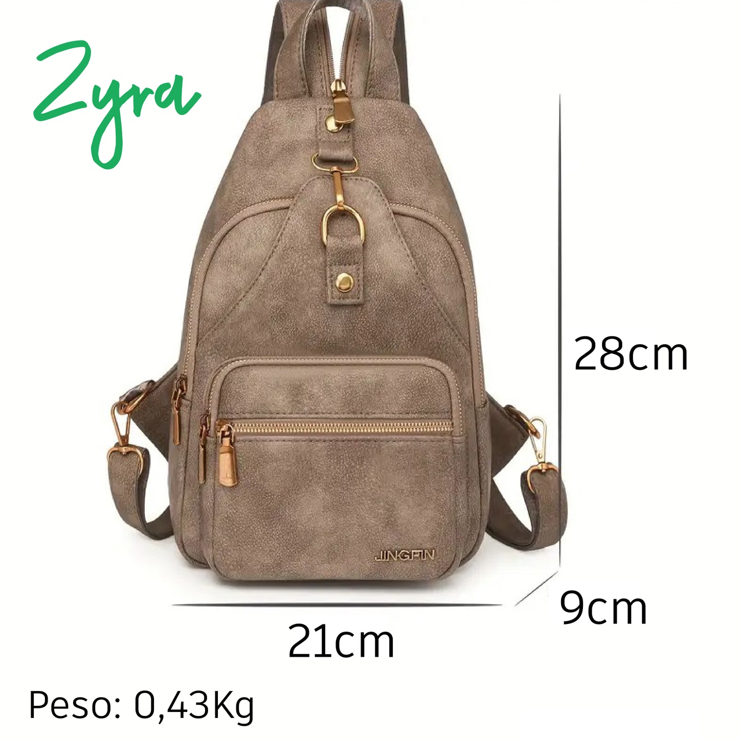 Zyra | Mochila multiposición ajustable