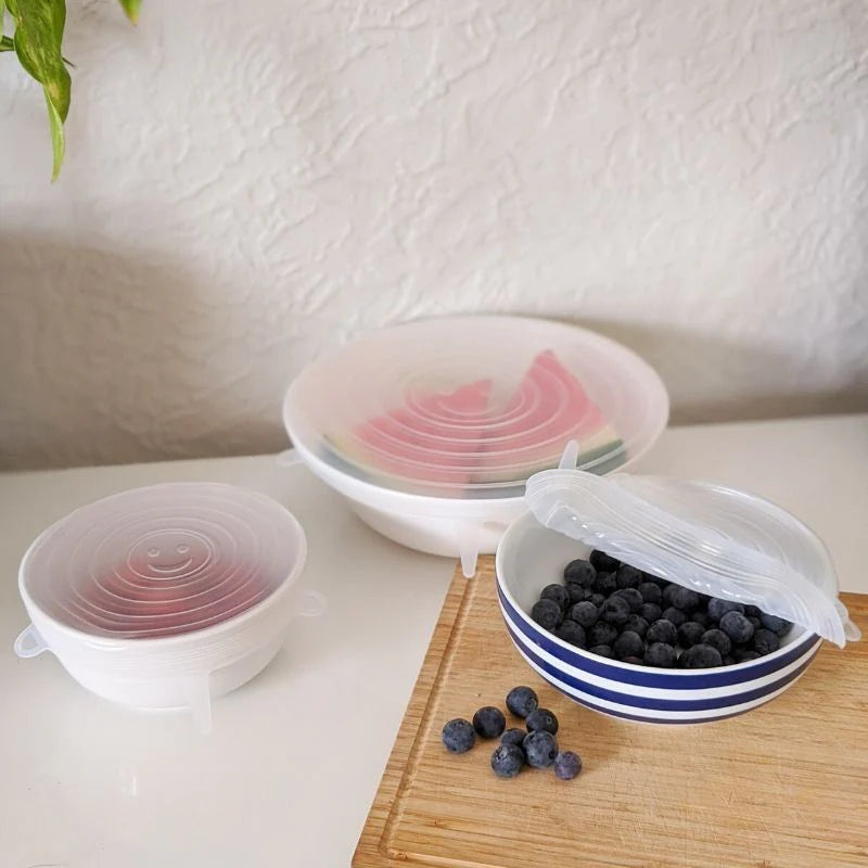 FreshFood | Fundas de silicona. Alarga la vida de tus alimentos