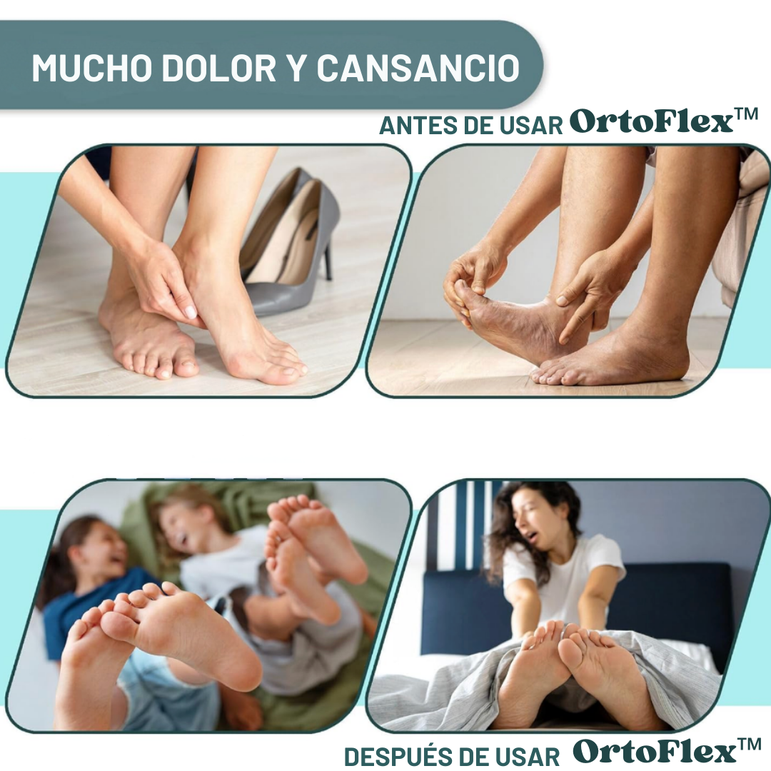 OrtoFlex™ Almohadillas ortopédicas para el pie