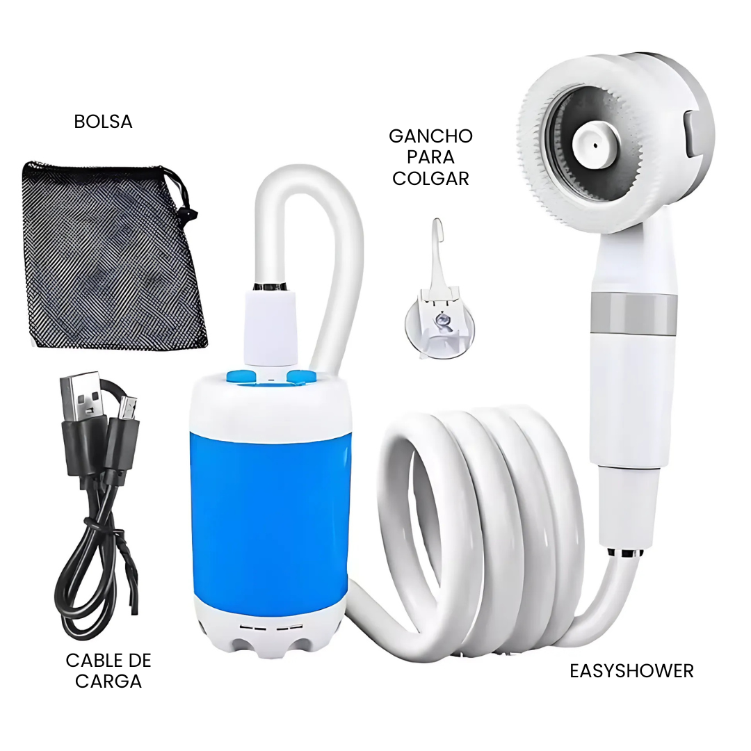EasyShower: Ducha portátil recargable