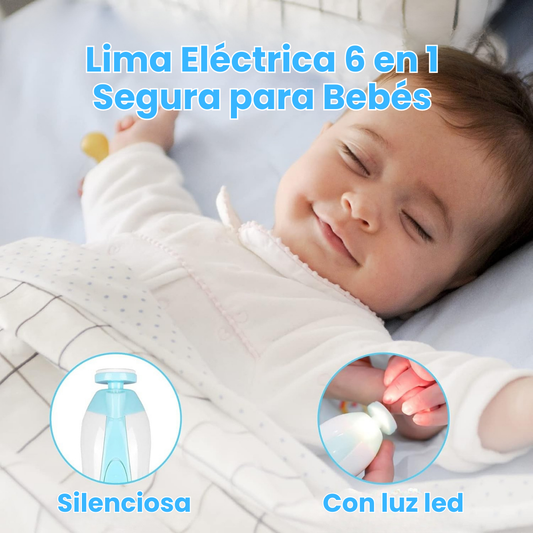 MiniCare: Lima eléctrica 6 en 1 Segura para Bebés