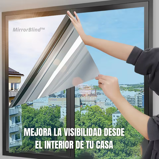MirrorBlind: Film de Bloqueo Solar y Privacidad