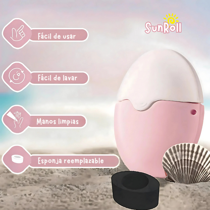 SunRoll: Aplicador de crema solar Roll-On