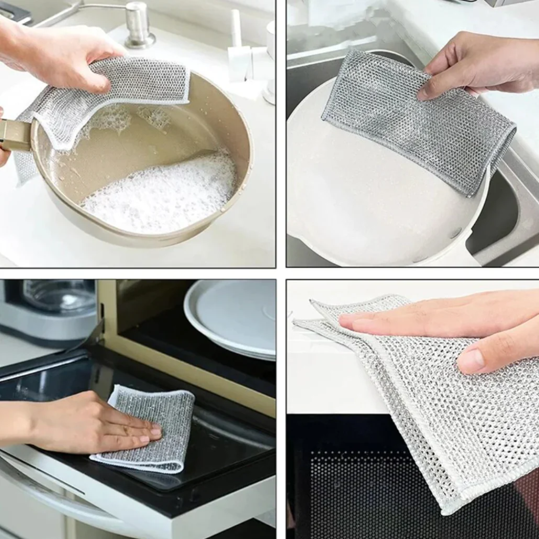 TRAPO DE ALAMBRE BRILLOMAX - ELIMINA TODO TIPO DE MANCHAS, HASTA LAS MÁS FUERTES