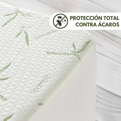 BambuGuard – Protector de Colchón Impermeable, Antiácaros y Transpirable