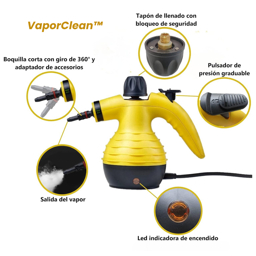 VaporClean Pro™ | Limpieza fácil, resultados perfectos