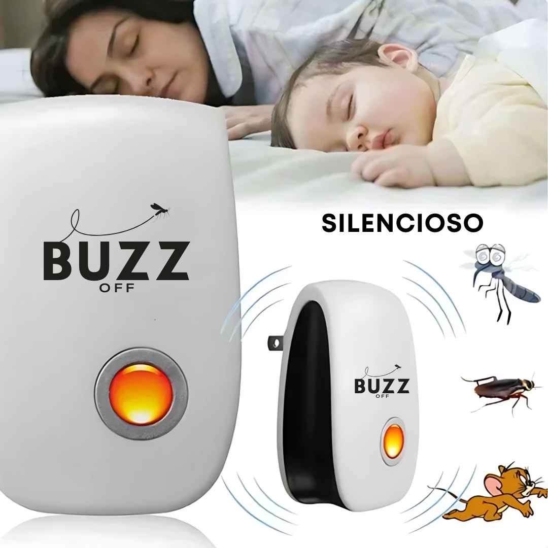 BuzzOff ® | Repelente eléctrico de plagas domésticas