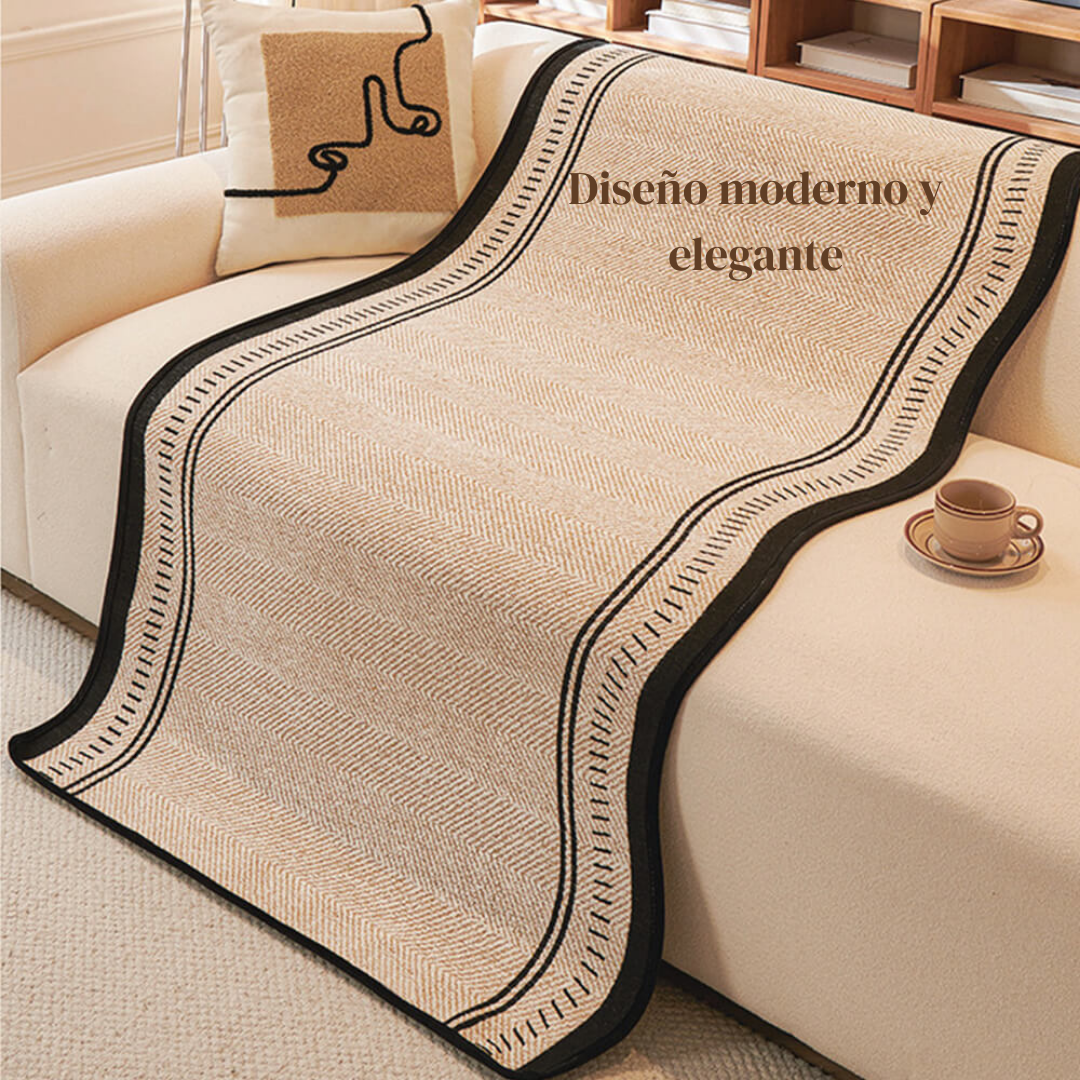 LuxeChenille: CubreSofá Protector