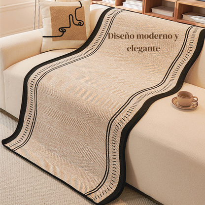 LuxeChenille: CubreSofá Protector